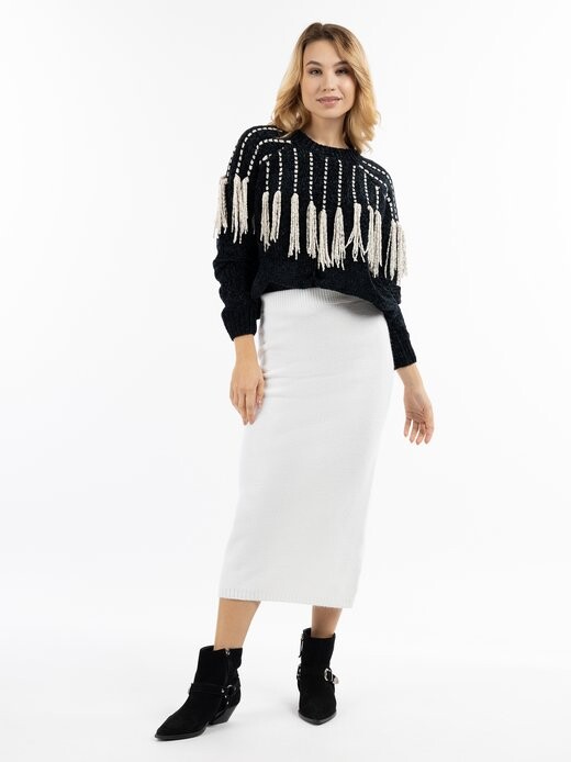 Вязаная юбка Izia, белый
Вязаная юбка Izia, белый