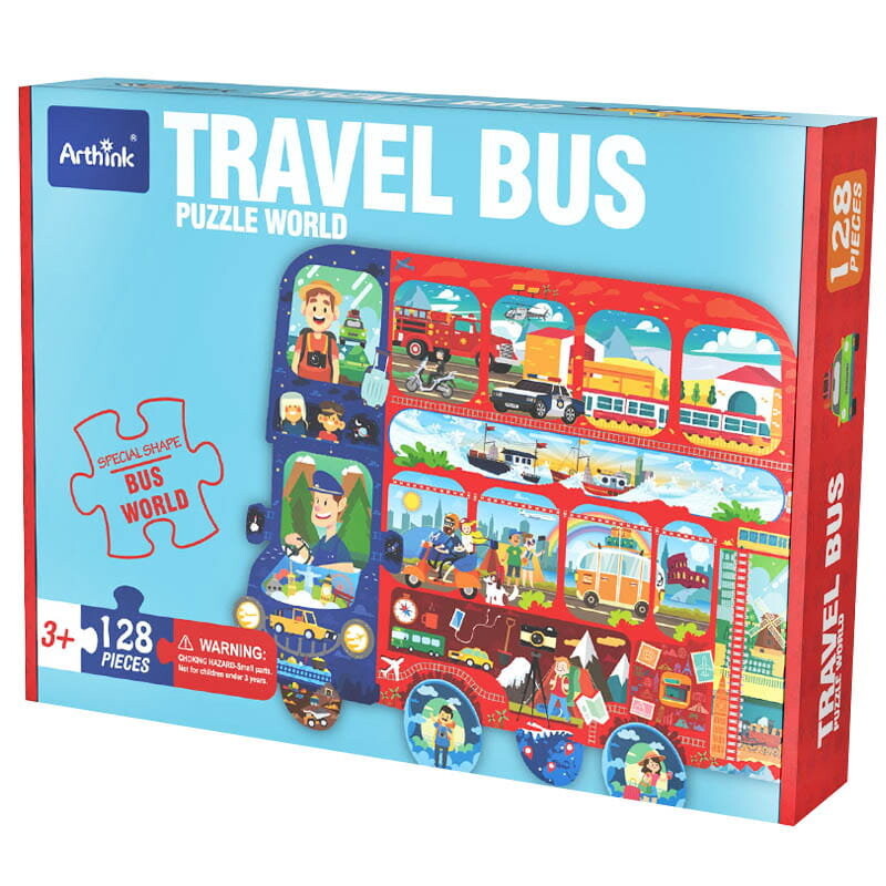 Развивающий пазл - АВТОБУС - 128 шт. HABARRI
Развивающий пазл - АВТОБУС - 128 шт. HABARRI