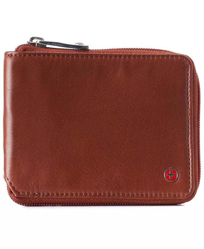 Двойной кошелек на молнии для мужчин и женщин из натуральной кожи с RFID-защитой Alpine Swiss, бежевый
Двойной кошелек на молнии для мужчин и женщин из натуральной кожи с RFID-защитой Alpine Swiss, бежевый