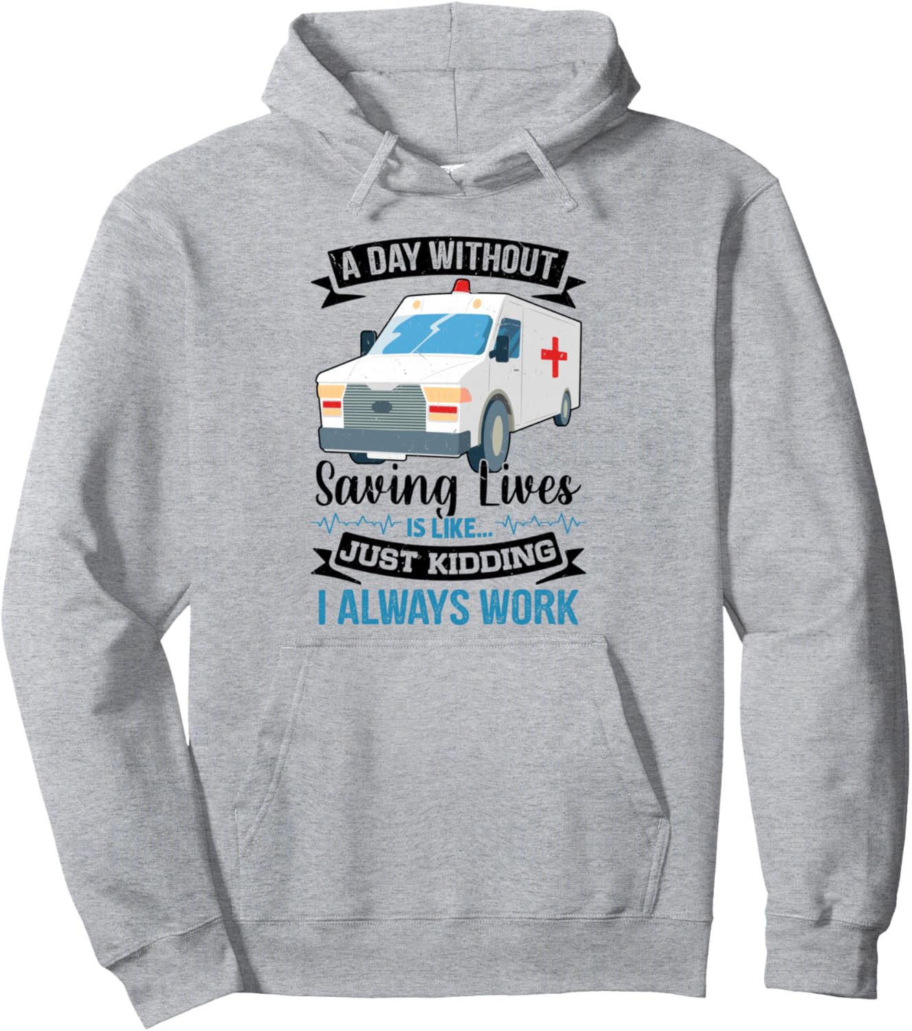 Худи с надписью «Медсестра скорой помощи, увлеченная своей работой медсестры» Transport Nurse Critical Care Medical Nursing, серый
Худи с надписью «Медсестра скорой помощи, увлеченная своей работой медсестры» Transport Nurse Critical Care Medical Nursing, серый