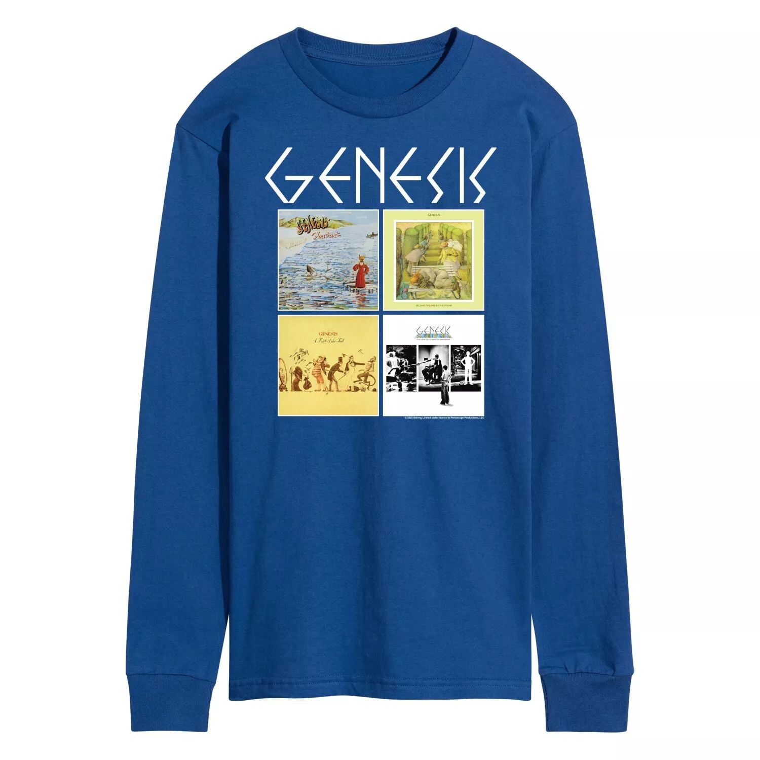 Мужская футболка Genesis Album Grid с длинными рукавами Licensed Character
Мужская футболка Genesis Album Grid с длинными рукавами Licensed Character