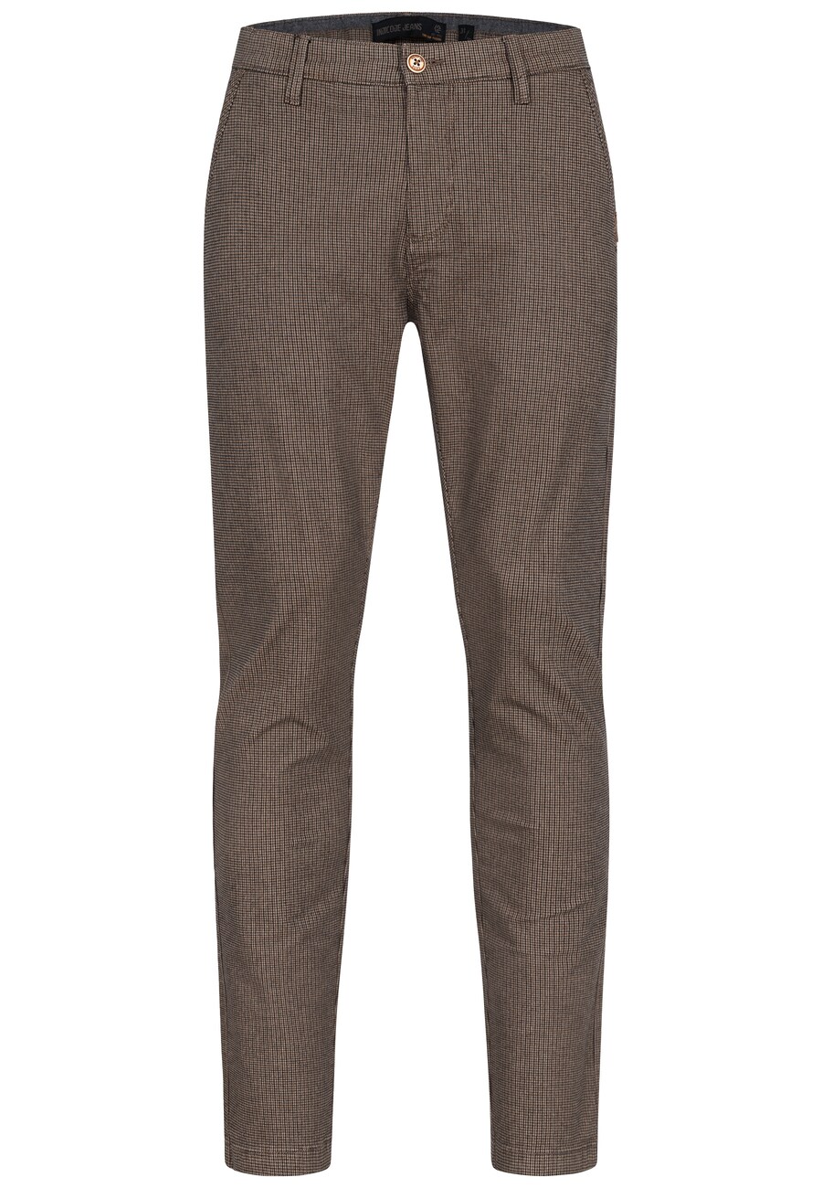 Обычные брюки-чинос INDICODE JEANS Asher, коричневый 
Обычные брюки-чинос INDICODE JEANS Asher, коричневый