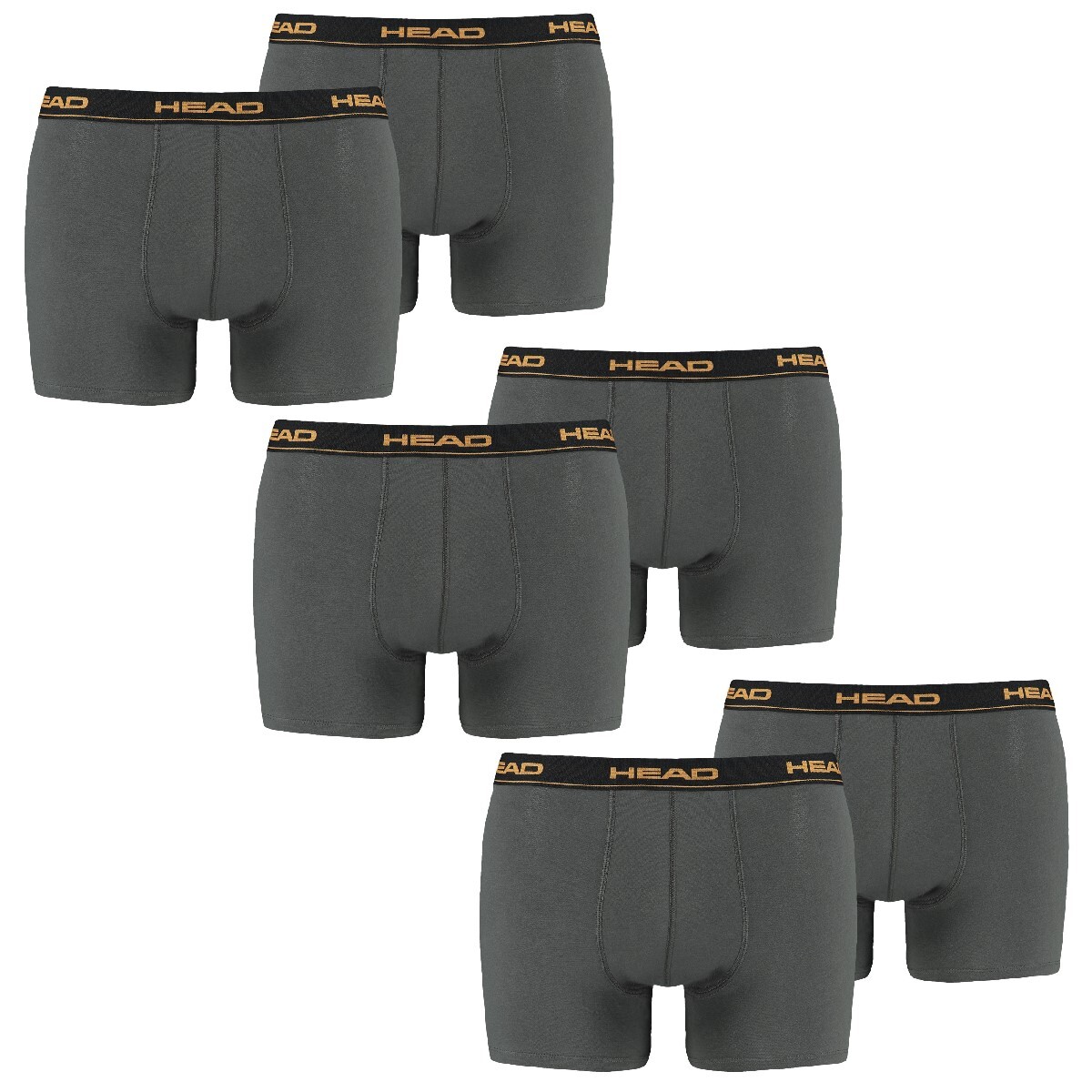 Боксеры HEAD Boxershorts 6 шт, цвет 862 - dark shadow
Боксеры HEAD Boxershorts 6 шт, цвет 862 - dark shadow