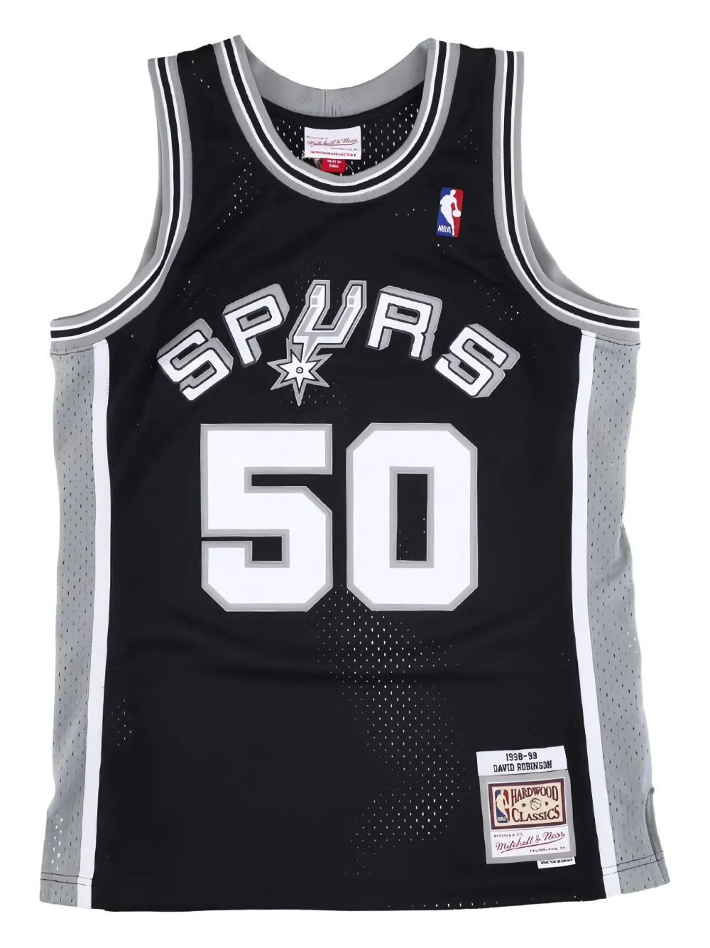 Топ "NBA Spurs 98-99 David Robinson" Swingman Mitchell & Ness, черный
Топ "NBA Spurs 98-99 David Robinson" Swingman Mitchell & Ness, черный