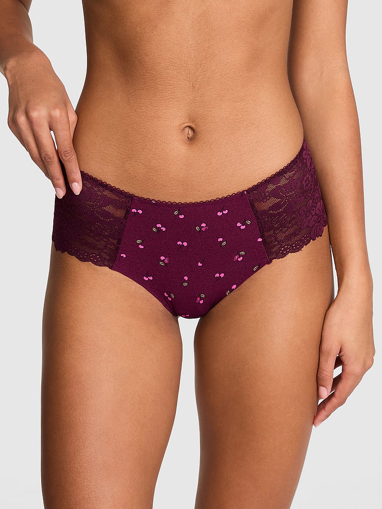 Непоказные нахальные трусики Pink, lace-trim print
Непоказные нахальные трусики Pink, lace-trim print