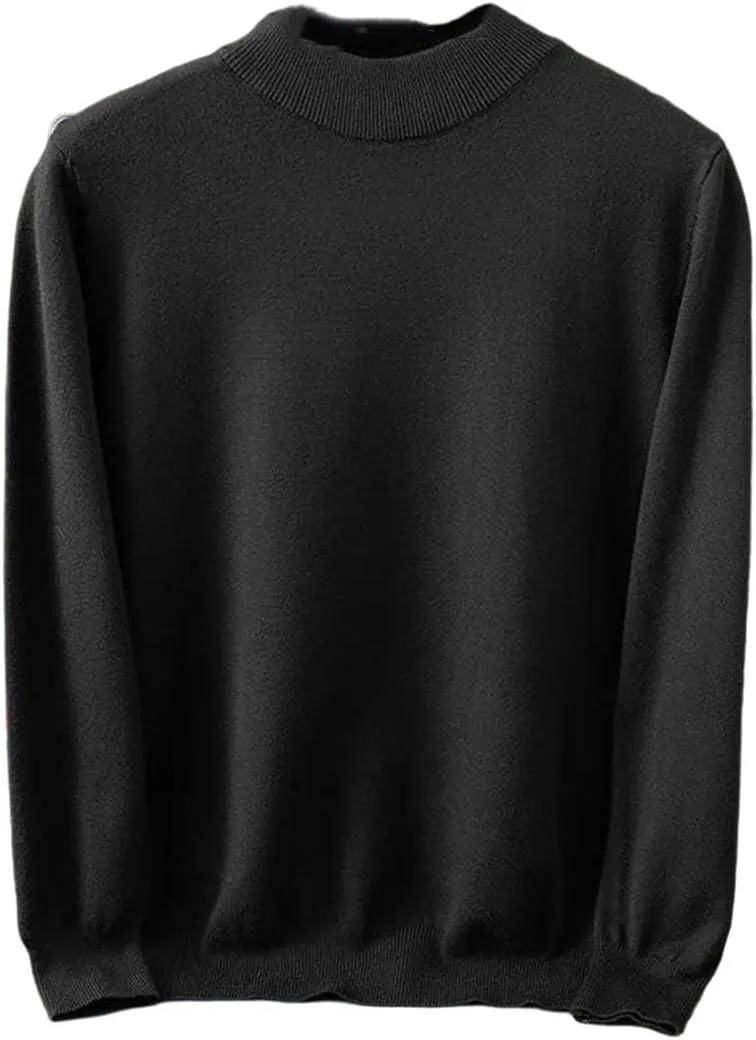 Мужской базовый свитер с воротником-стойкой, длинный рукав, мерсеризованная шерсть
Мужской базовый свитер с воротником-стойкой, длинный рукав, мерсеризованная шерсть