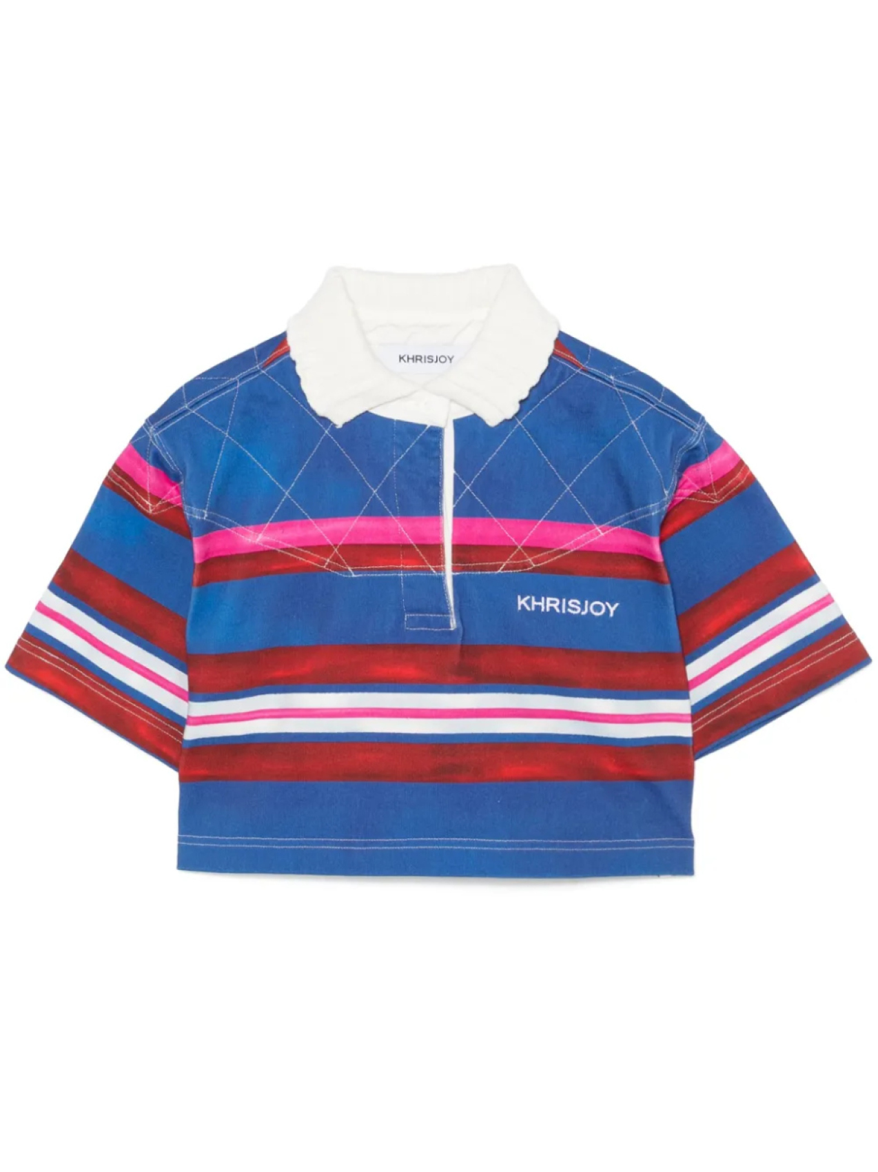 Khrisjoy укороченный топ Iris Rugby, синий
Khrisjoy укороченный топ Iris Rugby, синий