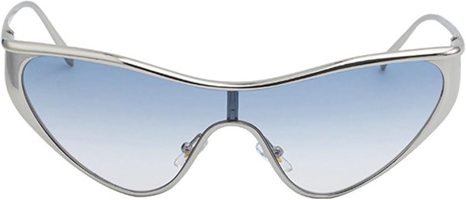 Солнцезащитные очки Willochra Fashion Punk Cat Eye для женщин, дизайн в стиле Y2K, цельная оправа, металлические линзы, очки-пилот, черные, защита от УФ-излучения UV400, C8
Солнцезащитные очки Willochra Fashion Punk Cat Eye для женщин, дизайн в стиле Y2K, цельная оправа, металлические линзы, очки-пилот, черные, защита от УФ-излучения UV400, C8