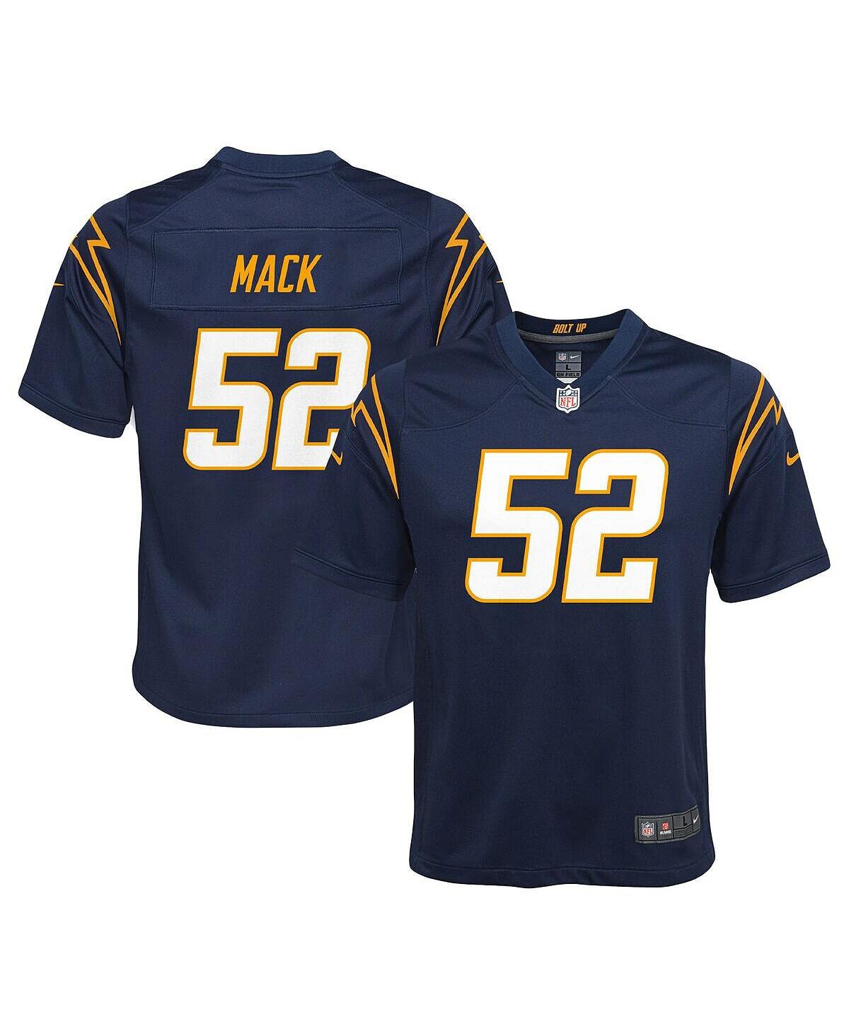 Джерси Big Boys Khalil Mack Navy Los Angeles Chargers Nike, темно-синий
Джерси Big Boys Khalil Mack Navy Los Angeles Chargers Nike, темно-синий