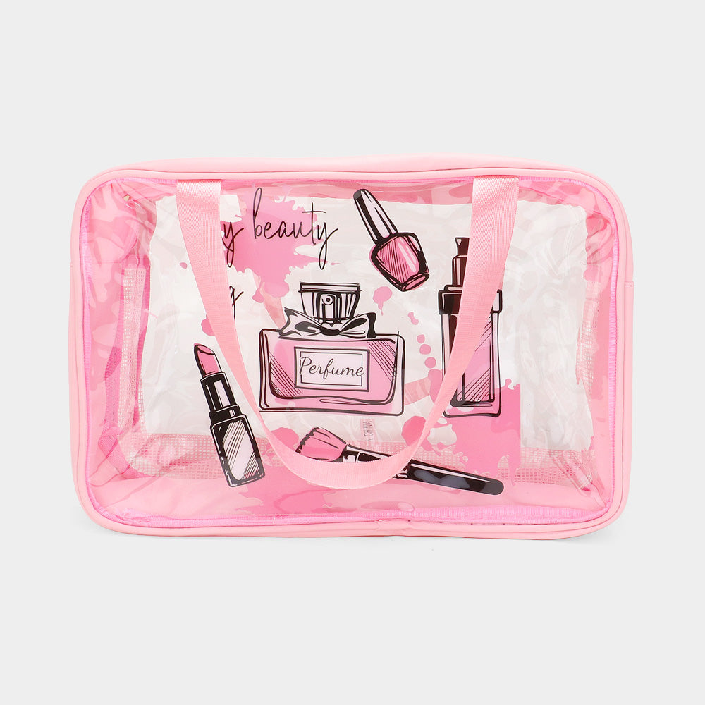 Косметическая сумка с принтом из прозрачной сетки с разделителем FASHNZFAB, розовый
Косметическая сумка с принтом из прозрачной сетки с разделителем FASHNZFAB, розовый