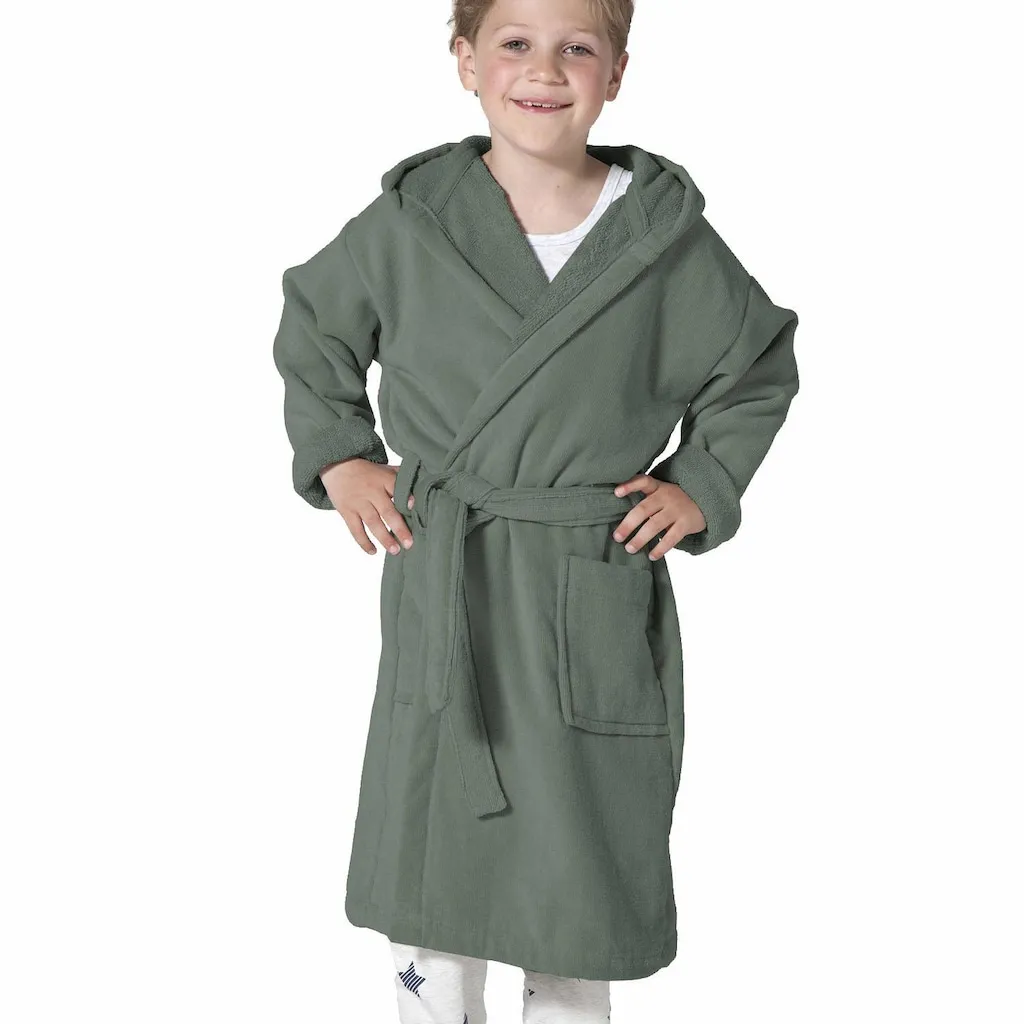 Детский халат для купания Pure, 1 шт., с длинными рукавами, с накладными карманами Seahorse, зеленый
Детский халат для купания Pure, 1 шт., с длинными рукавами, с накладными карманами Seahorse, зеленый