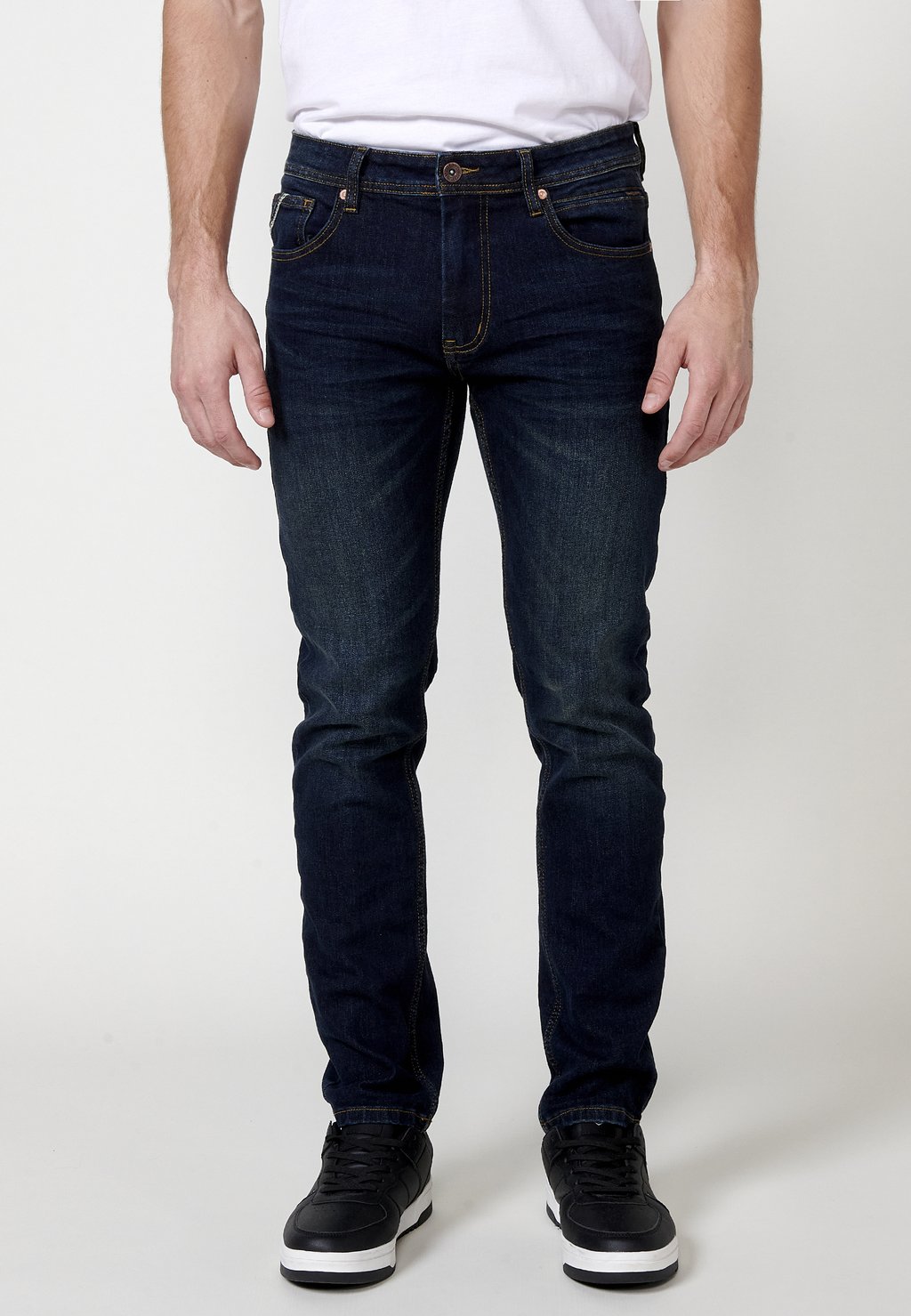 Джинсы облегающего кроя Koroshi, темно-синий
Джинсы облегающего кроя Koroshi, темно-синий