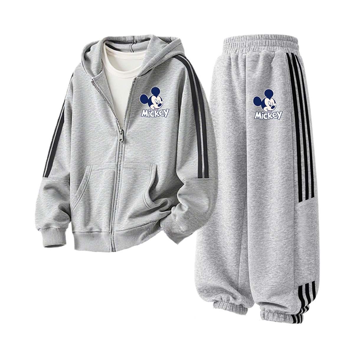 Детская повседневная спортивная одежда Disney, серый
Детская повседневная спортивная одежда Disney, серый