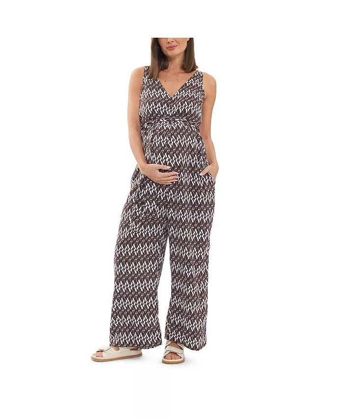 Комбинезон Grace с V-образным вырезом, шоколадный/белый Ripe Maternity, коричневый
Комбинезон Grace с V-образным вырезом, шоколадный/белый Ripe Maternity, коричневый