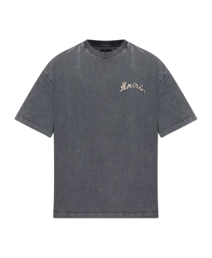 Футболка с логотипом Amiri, серый
Футболка с логотипом Amiri, серый