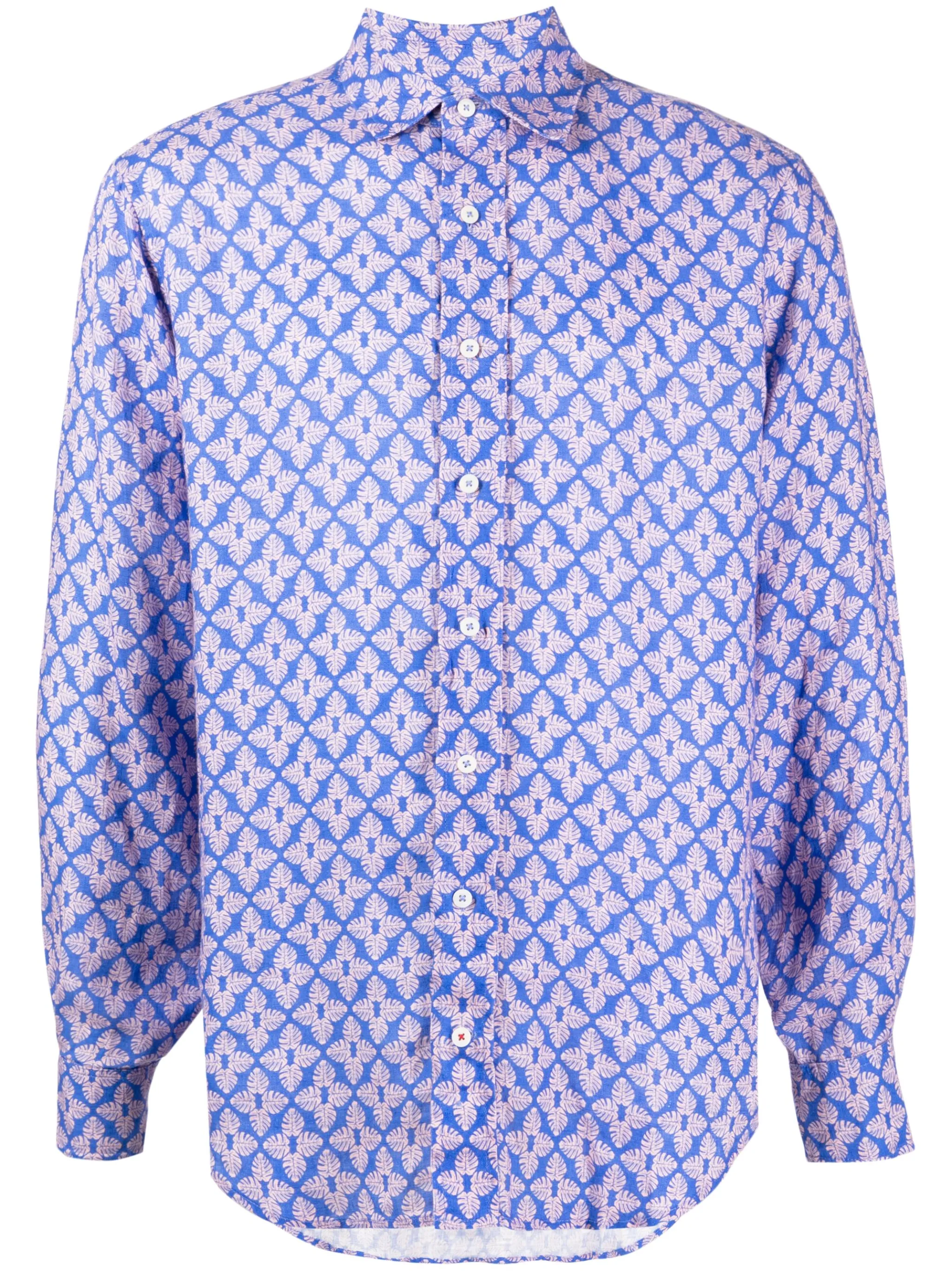 Льняная рубашка с графичным принтом Love Brand & Co., синий
Льняная рубашка с графичным принтом Love Brand & Co., синий