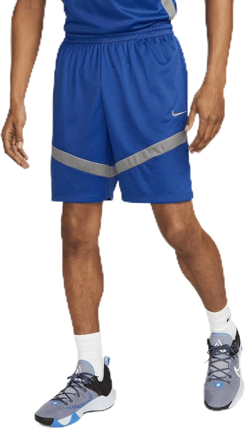 Мужские баскетбольные шорты Nike Icon Dri-FIT 8 дюймов с дышащей конструкцией, Game Royal/Gray 480
Мужские баскетбольные шорты Nike Icon Dri-FIT 8 дюймов с дышащей конструкцией, Game Royal/Gray 480