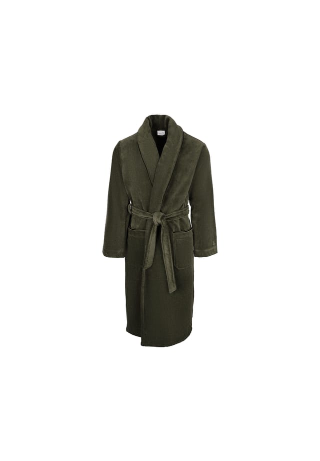 Пальто с воротником-шалью домашняя одежда MöVe, зеленый
Пальто с воротником-шалью домашняя одежда MöVe, зеленый