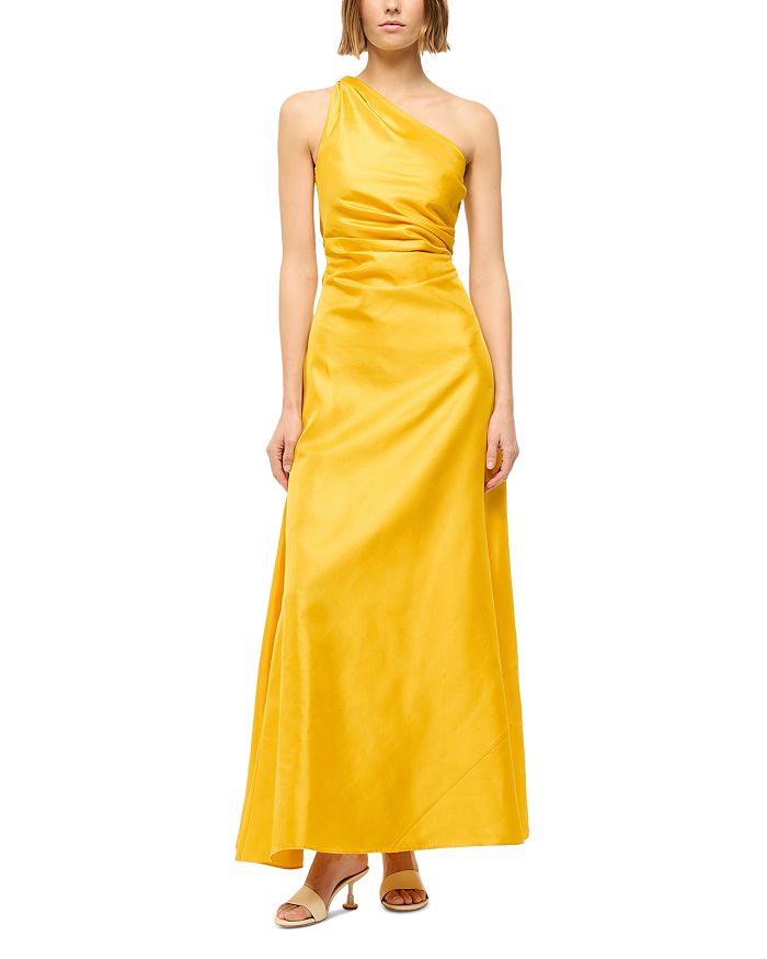 Платье из смесового шелка Este STAUD, желтый
Платье из смесового шелка Este STAUD, желтый