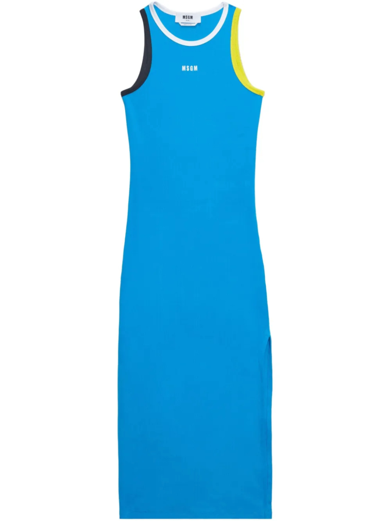 MSGM платье макси с логотипом, синий
MSGM платье макси с логотипом, синий