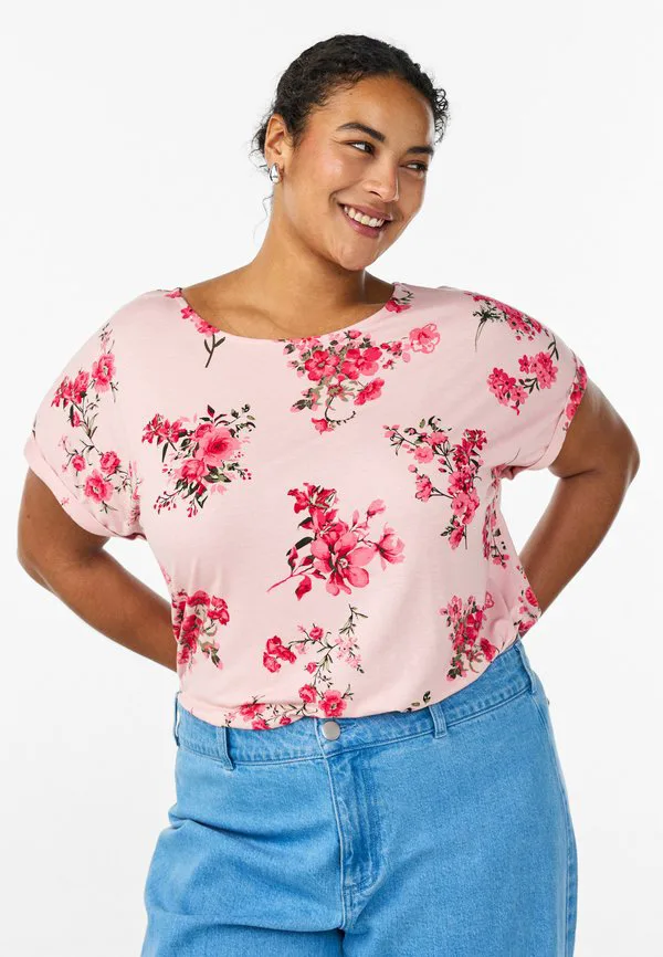 Футболка с принтом Zizzi, Lotus W. Pink Fl., Розовый, Футболка с принтом Zizzi, Lotus W. Pink Fl.
Футболка с принтом Zizzi, Lotus W. Pink Fl., Розовый, Футболка с принтом Zizzi, Lotus W. Pink Fl.