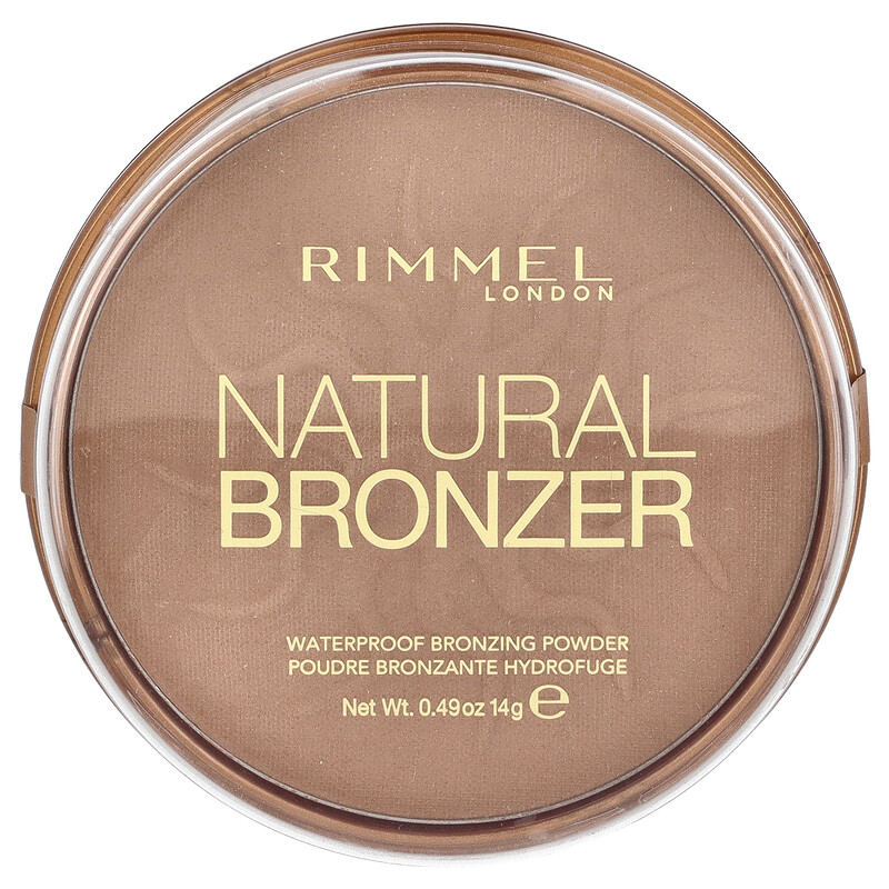 Rimmel London, Natural Bronzer, Waterproof Bronzing Powder, 022 Sun Bronze, 0.49 oz (14 g)
Rimmel London, Natural Bronzer, Waterproof Bronzing Powder, 022 Sun Bronze, 0.49 oz (14 g)