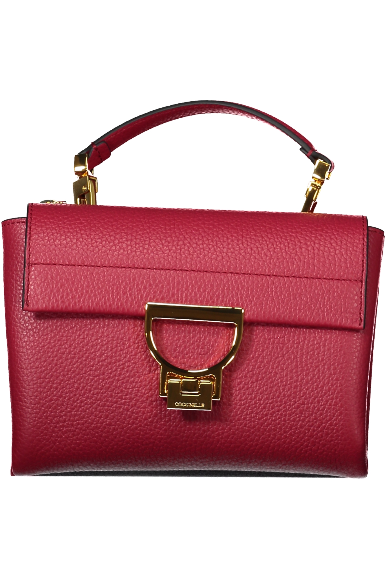 Женская сумка Coccinelle кожаная с ручкой и клапаном на кнопке, красный
Женская сумка Coccinelle кожаная с ручкой и клапаном на кнопке, красный