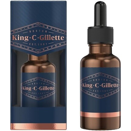 King C. Масло для бороды для мужчин, 30 мл, Gillette
King C. Масло для бороды для мужчин, 30 мл, Gillette