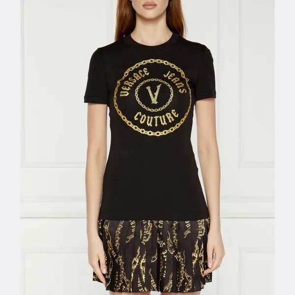 Облегающая футболка Versace, черный
Облегающая футболка Versace, черный