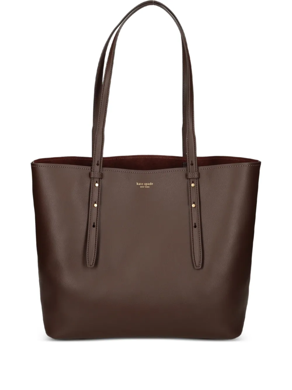 Кожаная сумка-тоут Kate Spade, коричневый
Кожаная сумка-тоут Kate Spade, коричневый