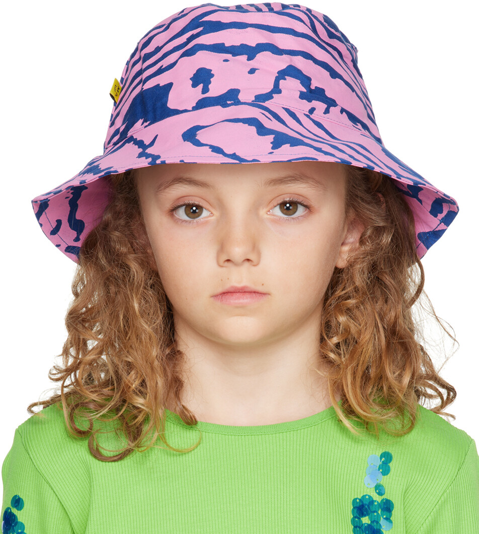 Детская розово-голубая панама с принтом зебры M A Kids
Детская розово-голубая панама с принтом зебры M A Kids