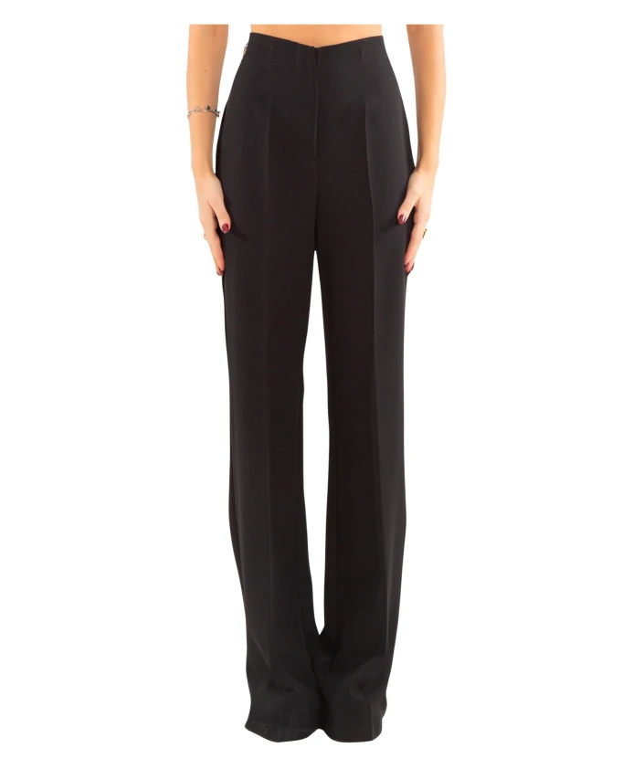 Эластичные брюки-сигареты черного цвета Babylon, черный
Эластичные брюки-сигареты черного цвета Babylon, черный