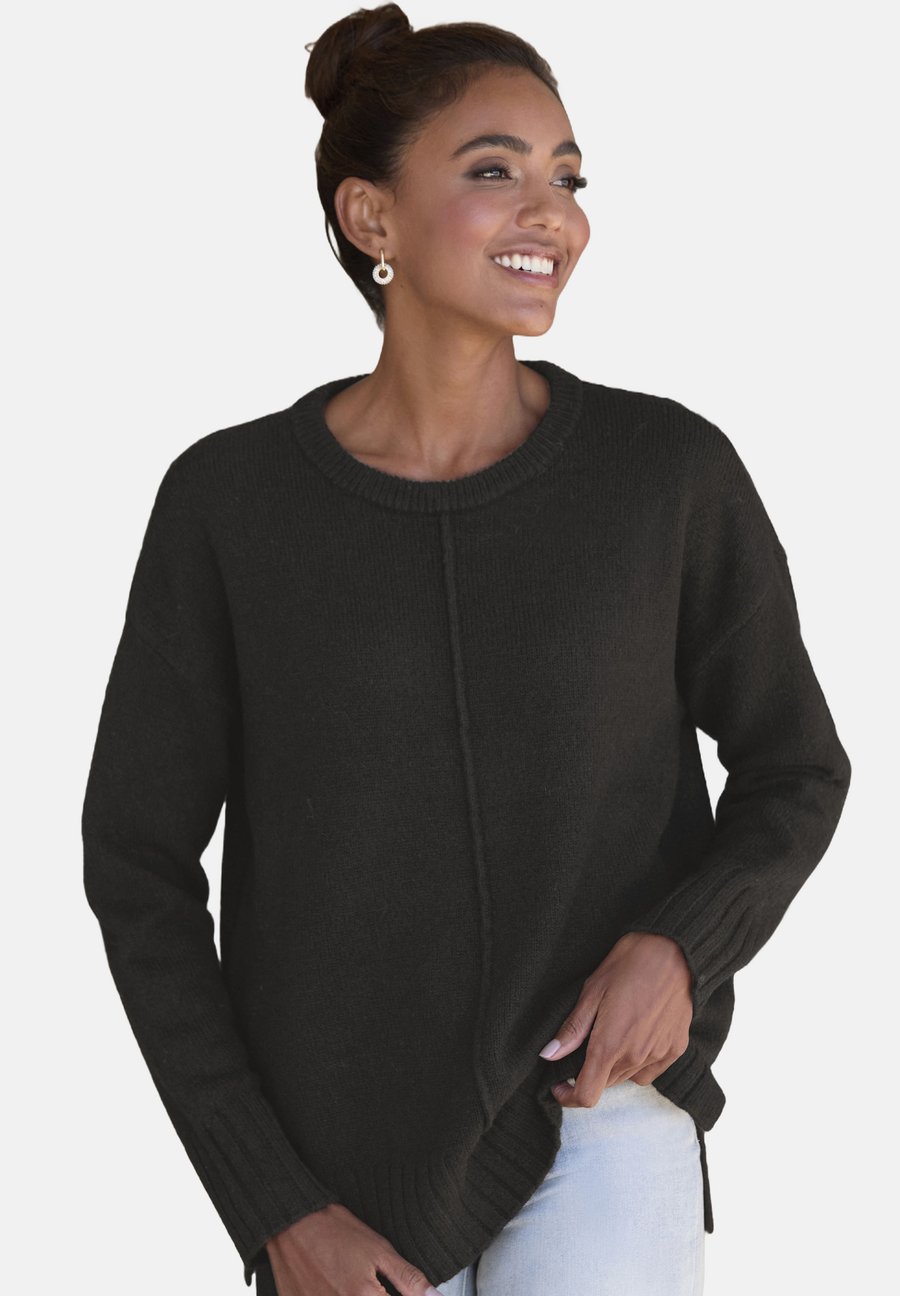 Джемпер LASCANA Jumper, Schwarz/Black
Джемпер LASCANA Jumper, Schwarz/Black
