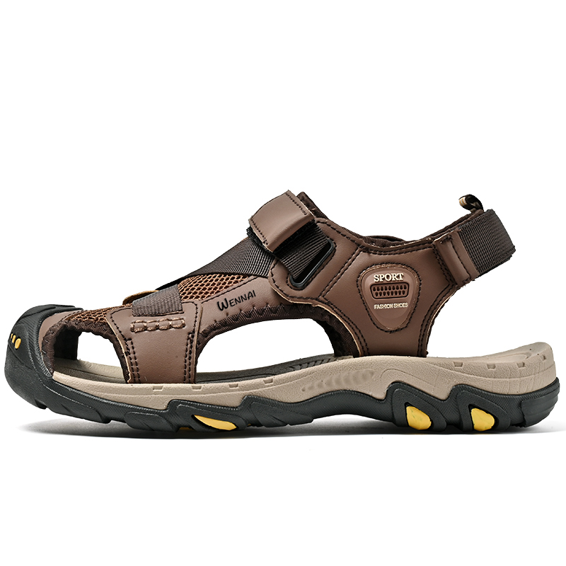 Wen Nai Пляжные сандалии мужские коричневые
Wen Nai Пляжные сандалии мужские коричневые