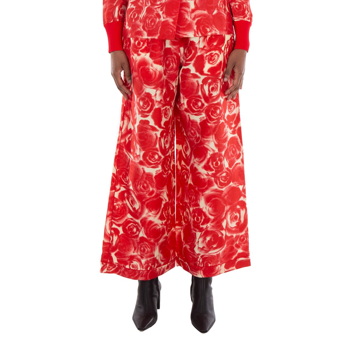 Брюки Burberry Straight Leg с принтом роз, Pillar Ip Pattern 
Брюки Burberry Straight Leg с принтом роз, Pillar Ip Pattern