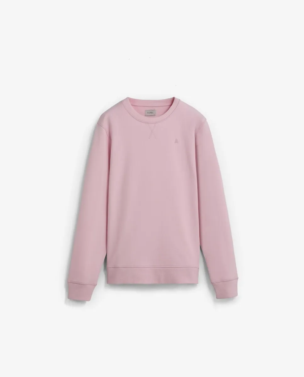 Мужская толстовка без капюшона, прямого кроя, из хлопка Scalpers, светло-розовый
Мужская толстовка без капюшона, прямого кроя, из хлопка Scalpers, светло-розовый