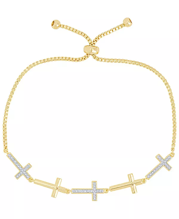 Женский регулируемый браслет с бриллиантами Macy'S, gold
Женский регулируемый браслет с бриллиантами Macy'S, gold