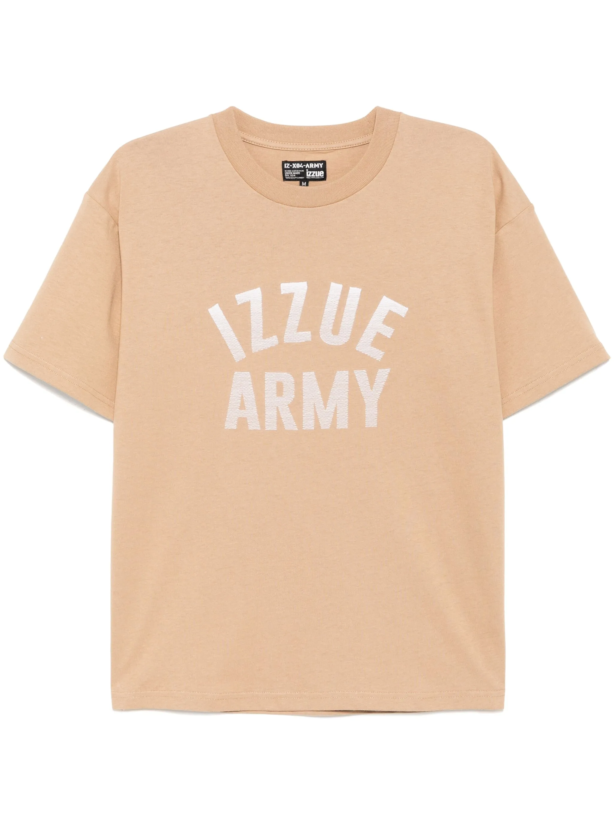 Футболка с вышитым логотипом Izzue, бежевый
Футболка с вышитым логотипом Izzue, бежевый