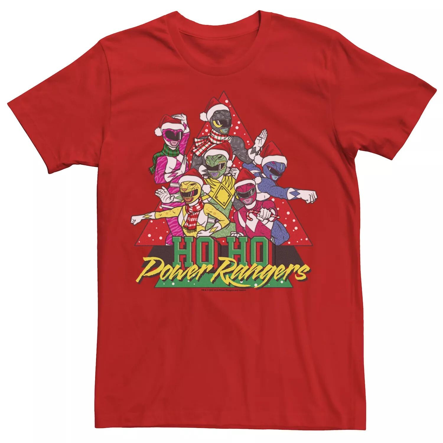 Мужская футболка Power Rangers Christmas Ho Ho Power Rangers Licensed Character
Мужская футболка Power Rangers Christmas Ho Ho Power Rangers Licensed Character