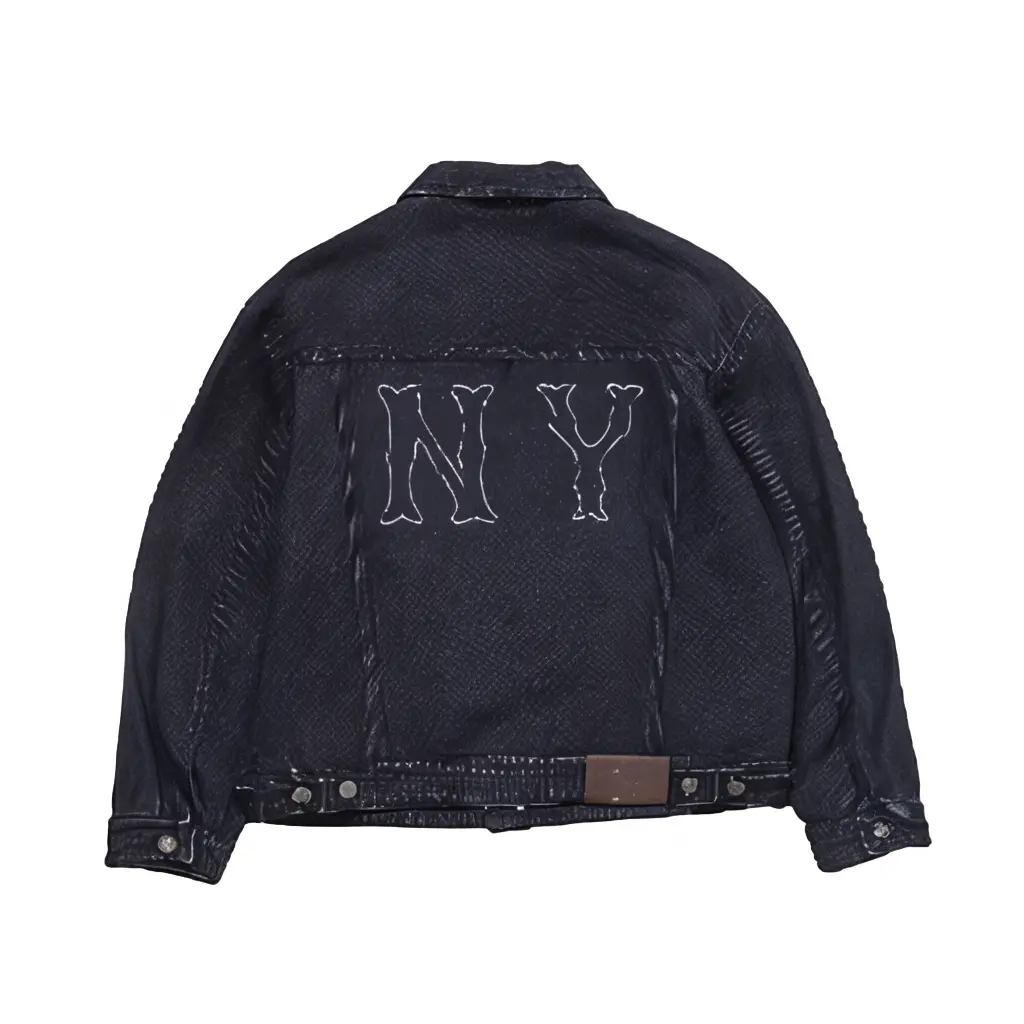 Джинсовая куртка унисекс черный Mlb
Джинсовая куртка унисекс черный Mlb