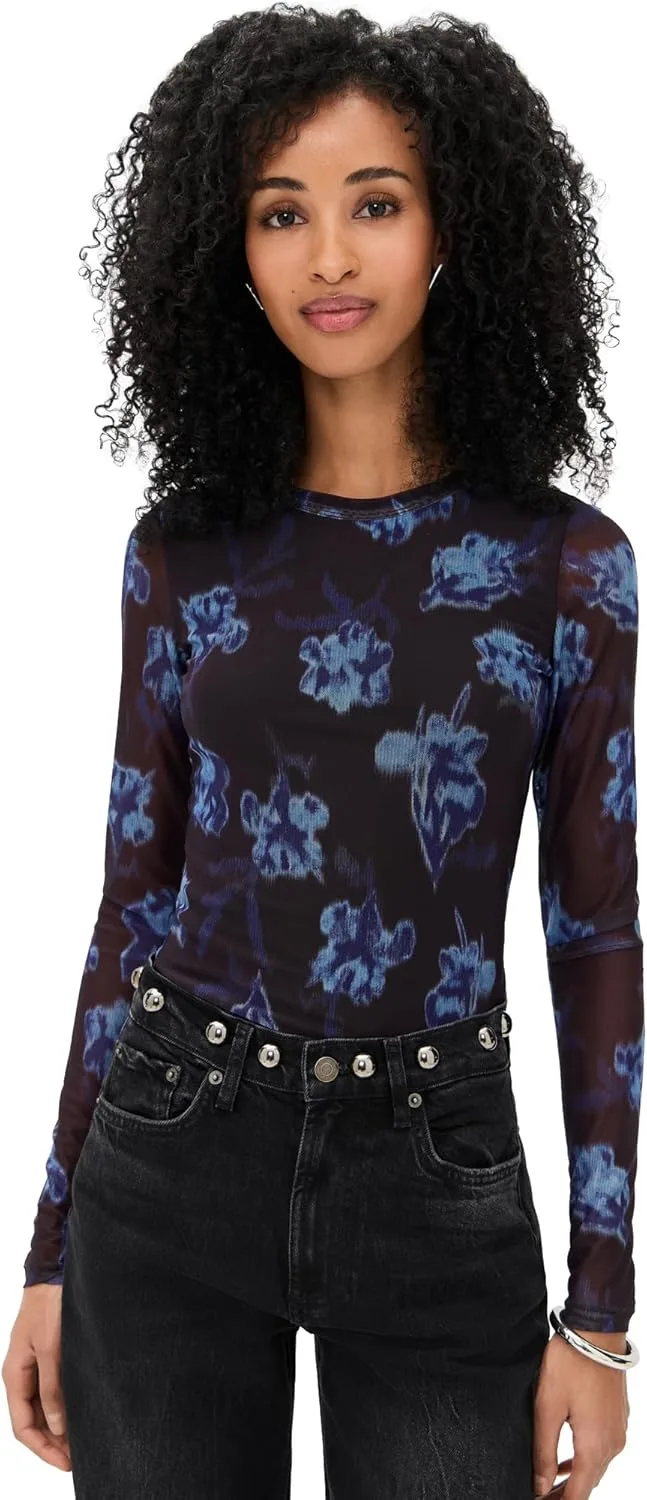 rag & bone Женская футболка Yana с длинным рукавом и принтом
rag & bone Женская футболка Yana с длинным рукавом и принтом