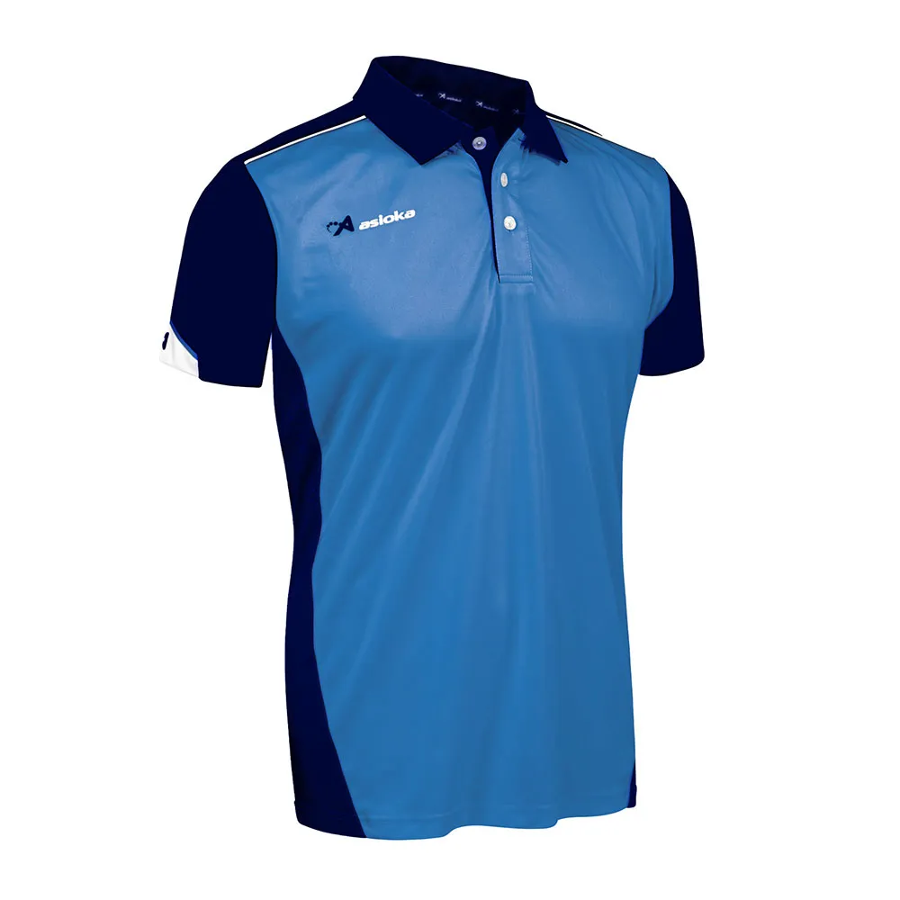 Поло с коротким рукавом Asioka Montreal, синий 
Поло с коротким рукавом Asioka Montreal, синий