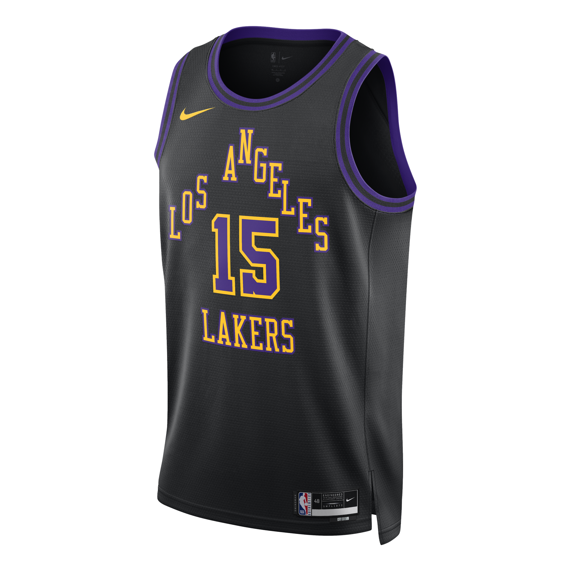 Джерси Nike Los Angeles Lakers City Edition Dri-FIT NBA Swingman, цвет 'Black'
Джерси Nike Los Angeles Lakers City Edition Dri-FIT NBA Swingman, цвет 'Black'