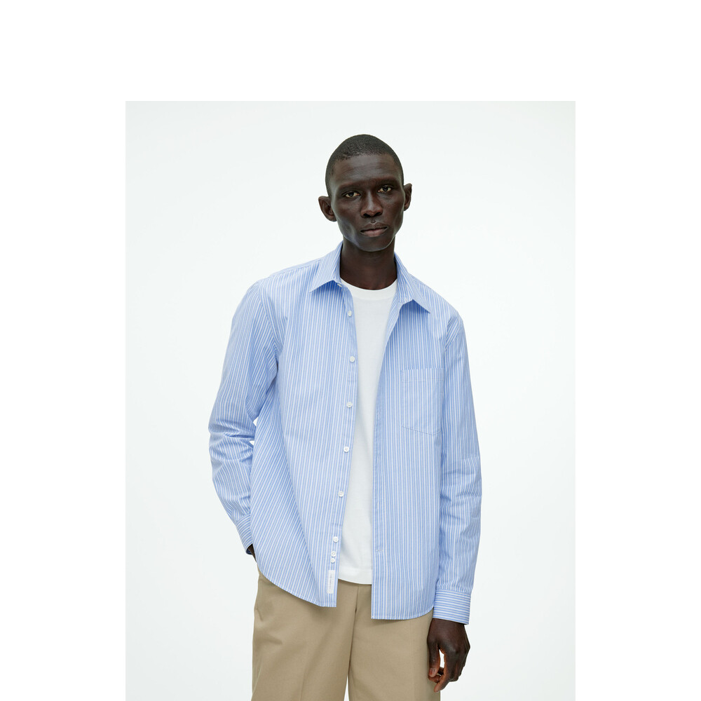 Рубашка мужская Arket полосатая, синий
Рубашка мужская Arket полосатая, синий