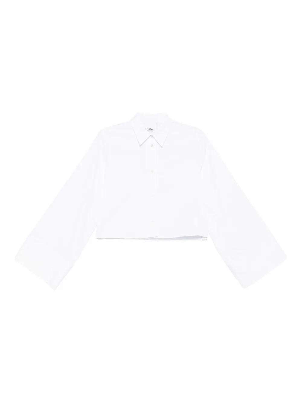 Укороченная рубашка на пуговицах Erika Cavallini, белый
Укороченная рубашка на пуговицах Erika Cavallini, белый