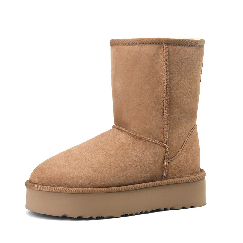 Зимние ботинки женские Zi Xiao, цвет Antelope Brown 
Зимние ботинки женские Zi Xiao, цвет Antelope Brown