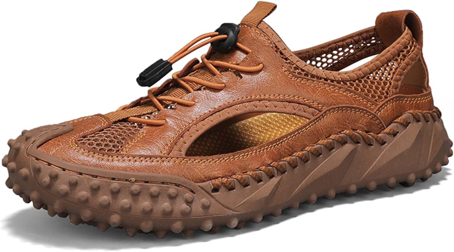 Мужские летние походные кроссовки с сеткой на открытом воздухе, повседневные, дышащие, противоскользящие и удобные для ходьбы, пляжные спортивные водные туфли Generic, коричневый
Мужские летние походные кроссовки с сеткой на открытом воздухе, повседневные, дышащие, противоскользящие и удобные для ходьбы, пляжные спортивные водные туфли Generic, коричневый