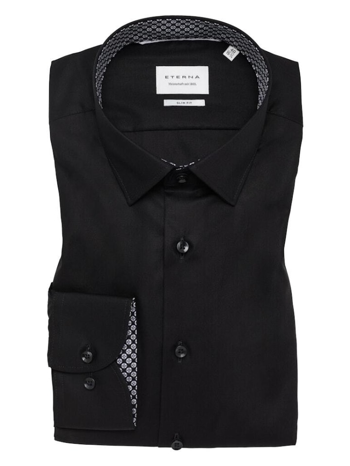 Рубашка Eterna, черный
Рубашка Eterna, черный