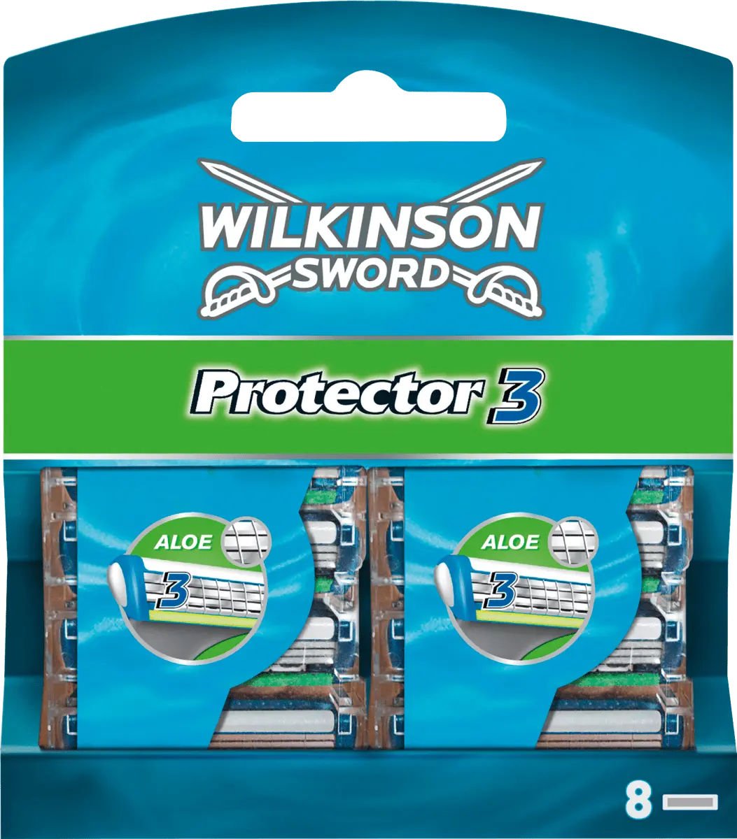 Лезвия для бритвы Protector 3 8 шт. WILKINSON SWORD
Лезвия для бритвы Protector 3 8 шт. WILKINSON SWORD