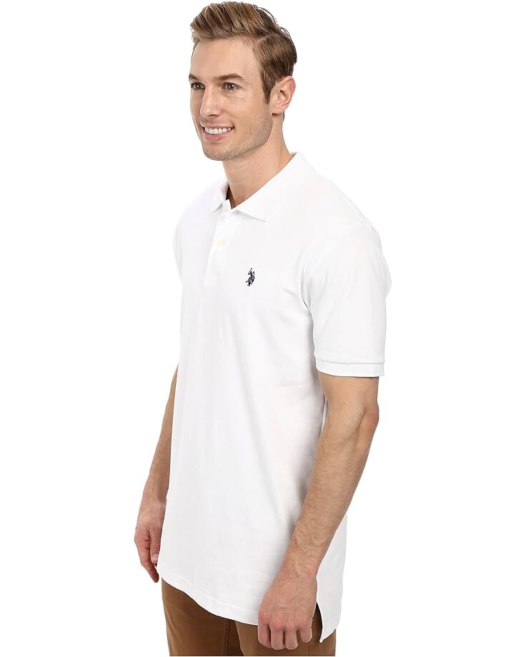 Поло U.S. POLO ASSN. Solid Interlock Polo, белый
Поло U.S. POLO ASSN. Solid Interlock Polo, белый